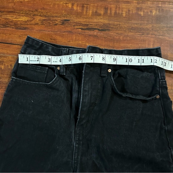 Cotton on Black Long Wide Leg Jean - Picture 5 of 7